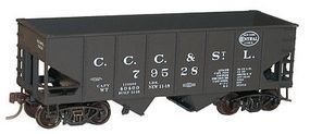 Accurail USRA 55-Ton 2-Bay Hopper Kit Big Four CCC&St.L HO Scale Model Train Freight Car #24012 Accurail USRA 55-Ton 2-Bay Hopper Kit Big Four CCC&St.L HO Scale Model Train Freight Car #24012