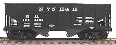 Accurail USRA 55-Ton 2-Bay Coal Hopper Kit - New Haven HO Scale Model Train Freight Car #2407