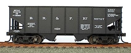 Accurail USRA 55-Ton 2-Bay Coal Hopper Kit - Buffalo, Roche HO Scale Model Train Freight Car #2411