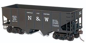 Accurail USRA 55-Ton 2-Bay Coal Hopper Kit Norfolk & Western HO Scale Model Train Freight Car #2420 Accurail USRA 55-Ton 2-Bay Coal Hopper Kit Norfolk & Western HO Scale Model Train Freight Car #2420