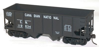 Accurail USRA 55-Ton 2-Bay Coal Hopper - Kit - Canadian National HO Scale Model Train Freight Car #2421