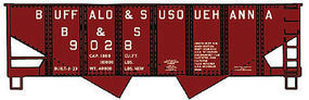 USRA 55-Ton Twin Hopper Kit Buffalo & Susquehanna HO Scale Model Train Freight Car #2429