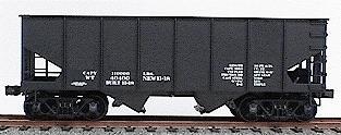 Accurail USRA 55-Ton 2-Bay Coal Hopper Kit - Data Only HO Scale Model Train Freight Car #2497