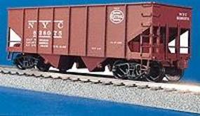 Accurail 2-Bay 55-Ton Open Hopper Kit New York Central HO Scale Model Train Freight Car #2504 Accurail 2-Bay 55-Ton Open Hopper Kit New York Central HO Scale Model Train Freight Car #2504