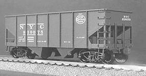 2-Bay 55-Ton Open Hopper - Kit - Frisco (Oxide) HO Scale Model Train Freight Car #2507