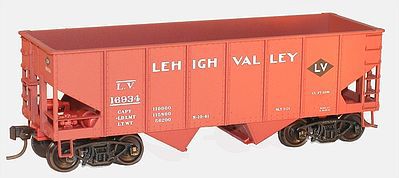Accurail USRA 55-Ton 2-Bay Open Hopper Kit Lehigh Valley #16934 HO Scale Model Train Freight Car #25272