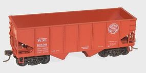 Accurail 55-Ton 2-Bay Open Hopper Kit Western Maryland #10890 HO Scale Model Train Freight Car #25302 Accurail 55-Ton 2-Bay Open Hopper Kit Western Maryland #10890 HO Scale Model Train Freight Car #25302
