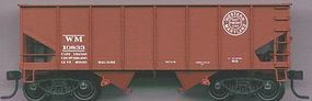 Accurail USRA 2-Bay 55-Ton Open Hopper Kit Western Maryland HO Scale Model Train Freight Car #2530 Accurail USRA 2-Bay 55-Ton Open Hopper Kit Western Maryland HO Scale Model Train Freight Car #2530