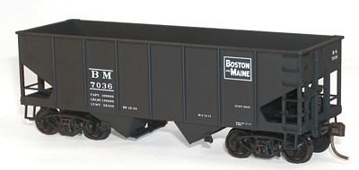 Accurail Boston & Maine USRA 55-Ton Hopper HO Scale Model Train Freight Car #2571