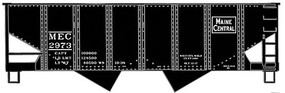 HO KIT USRA 55-Ton Twin Hopper, MEC