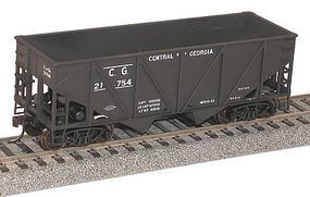 Accurail 55-Ton Wood-Side 2-Bay Hopper Central of Georgia HO Scale Model Train Freight Car #2722 Accurail 55-Ton Wood-Side 2-Bay Hopper Central of Georgia HO Scale Model Train Freight Car #2722