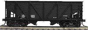 Accurail 55-Ton Wood Side Twin Hopper - Data Only (black) HO Scale Model Train Freight Car #2797