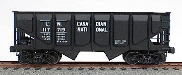 Accurail 55-Ton Panel-Side 2-Bay Hopper - Kit Canadian National HO Scale Model Train Freight Car #2811