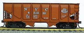 Accurail 55-Ton Panel Side Coal Hopper New York Central HO Scale Model Train Freight Car #2861 Accurail 55-Ton Panel Side Coal Hopper New York Central HO Scale Model Train Freight Car #2861