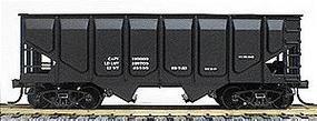 Accurail Data Only Black 55-Ton Steel Panel Side Twin Hopper HO Scale Model Train Freight Car #2897 Accurail Data Only Black 55-Ton Steel Panel Side Twin Hopper HO Scale Model Train Freight Car #2897