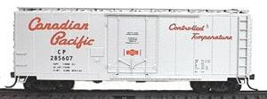 Accurail 40 AAR Plug Door Box Car Kit Canadian Pacific (silver) HO Scale Model Train Freight Car #3105