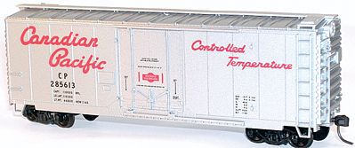 Accurail 40 Plug-Door Insulated Boxcar Kit Canadian Pacific HO Scale Model Train Freight Car #31051