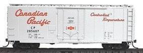 Accurail 40' AAR Plug Door Box Car Kit Canadian Pacific (silver) HO Scale Model Train Freight Car #3105 Accurail 40' AAR Plug Door Box Car Kit Canadian Pacific (silver) HO Scale Model Train Freight Car #3105