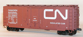 Accurail 40' AAR Plug Door Boxcar Canadian National Worm HO Scale Model Train Freight Car #3116 Accurail 40' AAR Plug Door Boxcar Canadian National Worm HO Scale Model Train Freight Car #3116