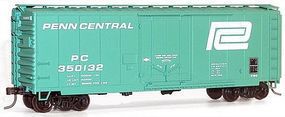Accurail AAR 40' Plug-Door Boxcar Kit Penn Central #350132 HO Scale Model Train Freight Car #3122
