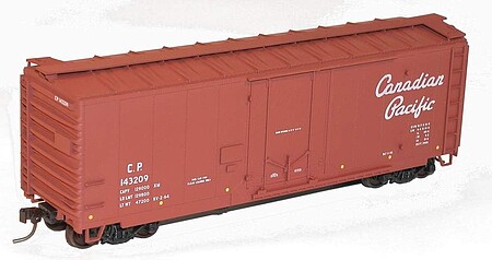 Accurail 40 AAR Plug Door Boxcar Canadian Pacific HO Scale Model Train Freight Car #3127