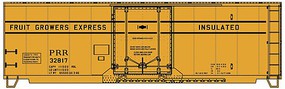 Accurail 40' AAR Plug Door Boxcar Kit PRR/EEX #32817 HO Scale Model Train Freight Car #3132
