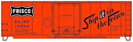 Accurail 40 Insulated Steel Boxcar StL&SF