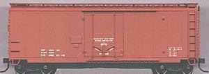Accurail 40 AAR Plug Door Box Car - Data Only (Oxide) HO Scale Model Train Freight Car #3199