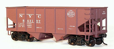 Accurail USRA Hopper pkg(3) - New York Central HO Scale Model Train Freight Car #32504