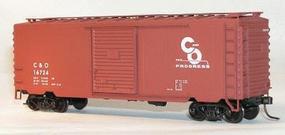 Accurail 40' PS-1 Steel Boxcar Kit Chesapeake and Ohio (oxide) HO Scale Model Train Freight Car #3440 Accurail 40' PS-1 Steel Boxcar Kit Chesapeake and Ohio (oxide) HO Scale Model Train Freight Car #3440