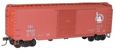 Accurail Central New Jersey 40 Steel PS1 Boxcar HO Scale Model Train Freight Car #3451
