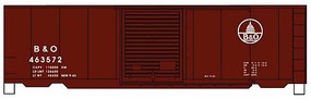 Accurail 40' PS-1 Boxcar kit Baltimore & Ohio #463572 HO Scale Model Train Freight Car #3457