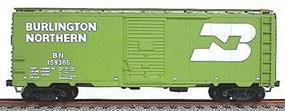 Accurail 40' Single-Door Steel Boxcar Kit Burlington Northern HO Scale Model Train Freight Car #3515 Accurail 40' Single-Door Steel Boxcar Kit Burlington Northern HO Scale Model Train Freight Car #3515