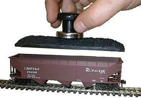 Accurail Coal Loads pkg(48) For Accurail Twin Hoppers HO Scale Model Train Freight Car #351 Accurail Coal Loads pkg(48) For Accurail Twin Hoppers HO Scale Model Train Freight Car #351