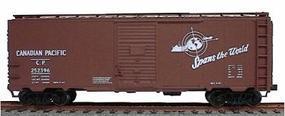 Accurail 40' Single-Door Steel Boxcar Kit Canadian Pacific HO Scale Model Train Freight Car #3523 Accurail 40' Single-Door Steel Boxcar Kit Canadian Pacific HO Scale Model Train Freight Car #3523