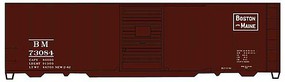Accurail Ho 40' Sd Steel Boxcar B&M Accurail Ho 40' Sd Steel Boxcar B&M