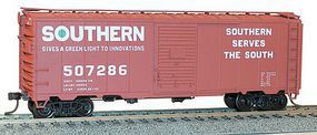 Accurail 40' Steel Boxcar Southern HO Scale Model Train Freight Car Kit #35579 Accurail 40' Steel Boxcar Southern HO Scale Model Train Freight Car Kit #35579