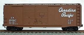 Accurail 40' AAR Double-Door Boxcar Kit Canadian Pacific HO Scale Model Train Freight Car #3606 Accurail 40' AAR Double-Door Boxcar Kit Canadian Pacific HO Scale Model Train Freight Car #3606