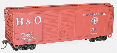 Accurail 40 Double-Door Boxcar Kit Baltimore & Ohio #295276 HO Scale Model Train Freight Car #36111