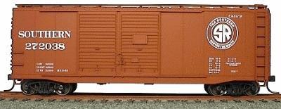 Accurail 40 AAR Double-Door Boxcar - Kit (Plastic) - Southern HO Scale Model Train Freight Car #3619