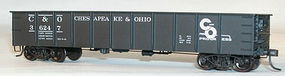 Accurail 41' Steel Gondola Kit (Plastic) Chesapeake & Ohio HO Scale Model Train Freight Car #3710 Accurail 41' Steel Gondola Kit (Plastic) Chesapeake & Ohio HO Scale Model Train Freight Car #3710