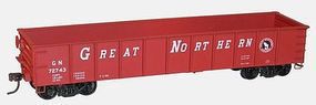 41' Steel Gondola 3-Pack Kit (Plastic) Great Northern HO Scale Model Train Freight Car #37404
