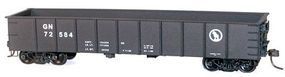 41' Steel Gondola - Kit (Plastic) - Great Northern HO Scale Model Train Freight Car #3740