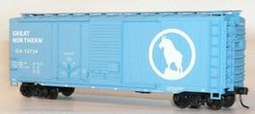 Accurail 40' Combination Door Steel Boxcar Kit Great Northern HO Scale Model Train Freight Car #3807 Accurail 40' Combination Door Steel Boxcar Kit Great Northern HO Scale Model Train Freight Car #3807