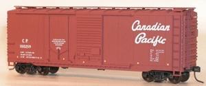 Accurail 40 Combination Door Steel Boxcar Kit Canadian Pacific HO Scale Model Train Freight Car #3809