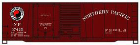 40' Combo Door Boxcar Northern Pacific HO Scale Model Train Freight Car #3817