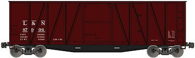 Accurail 40 Single Sheath Wood Boxcar Louisville & Nashville HO Scale Model Train Freight Car #4325