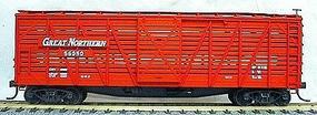Accurail 40' Wood Stock Car Kit (Plastic) Great Northern HO Scale Model Train Freight Car #4702 Accurail 40' Wood Stock Car Kit (Plastic) Great Northern HO Scale Model Train Freight Car #4702