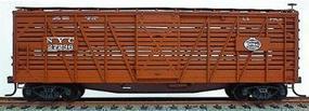 Accurail 40' Wood Stock Car Kit (Plastic) New York Central HO Scale Model Train Freight Car #4713 Accurail 40' Wood Stock Car Kit (Plastic) New York Central HO Scale Model Train Freight Car #4713