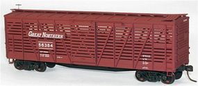 Accurail 40' Wood Stock Car Kit Great Northern #56384 HO Scale Model Train Freight Car #4734 Accurail 40' Wood Stock Car Kit Great Northern #56384 HO Scale Model Train Freight Car #4734